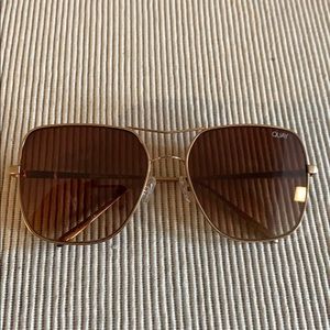 Quay square shaped aviator sunglasses